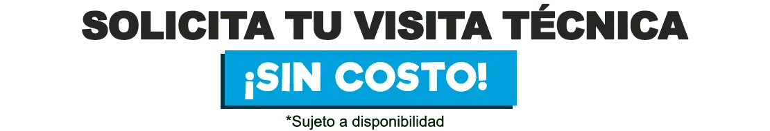 Visita tecnica sin costo
